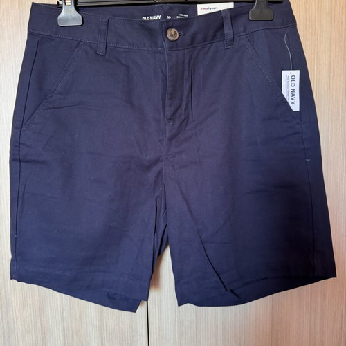 Old Navy women's bermuda shorts dark blue new