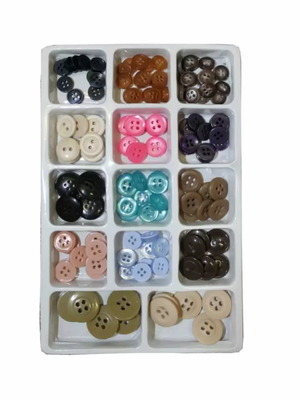 Σετ κουμπιά ραπτικής 14 σχεδίων 100 τεμ καινούργιο