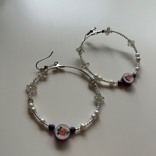 Hoop earrings