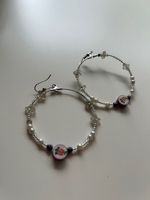 Hoop earrings