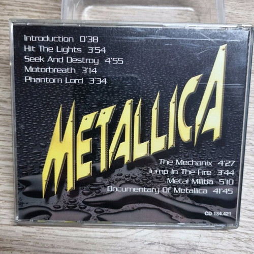 Metallica Bay Area Thrashers CD used, metal