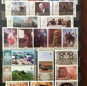 Ξένα γραμματόσημα (Σοβιετικής Ένωσης)