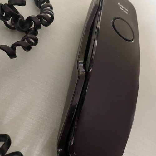 Gigaset DA210 corded phone used, black