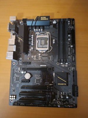 Μητρική κάρτα Gigabyte GA-Z270-HD3P DDR4 μεταχειρισμένη, Socket 1151, Intel Core 6ης και 7ης γενιάς