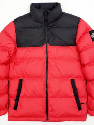 The North Face 1992 Nuptse 700 Down jacket like new, M-L, red and black