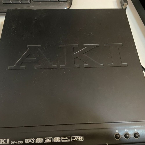 DVD Player AKI DV-453B used without remote control