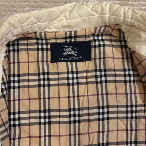Burberry vintage kids jacket like new, size 14, beige