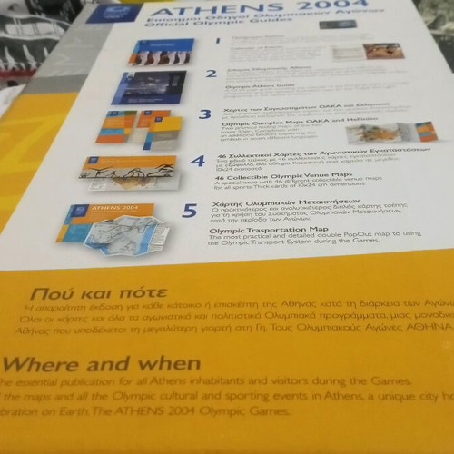 2004 Olympic Games Program like new