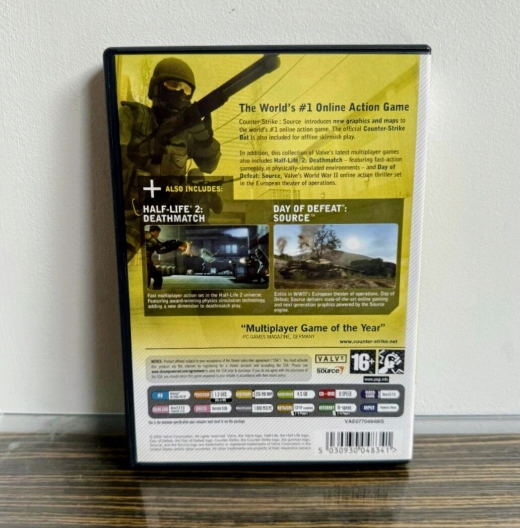 Strike & Counter Strike [DVD](中古品) Counter-Strike video game for PC DVD like… - € 9,00 - Vendora.cy