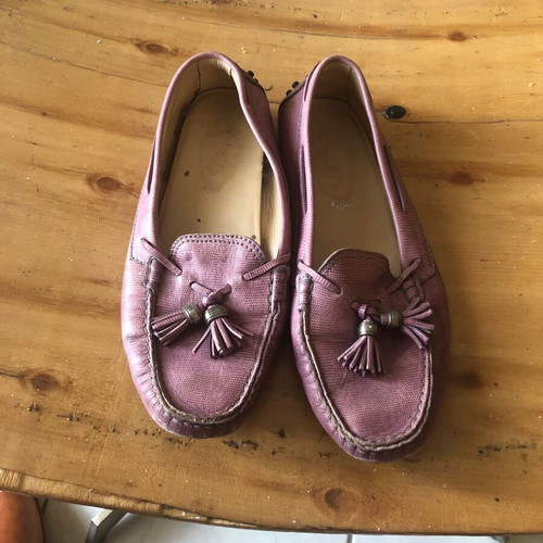 Tod's Women Loafers used, size 40, pink