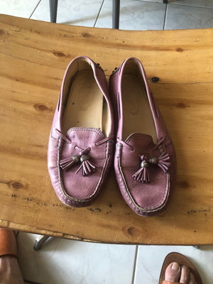 Tod's Women Loafers used, size 40, pink