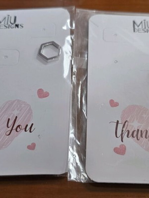 Silver Hoop Earrings new