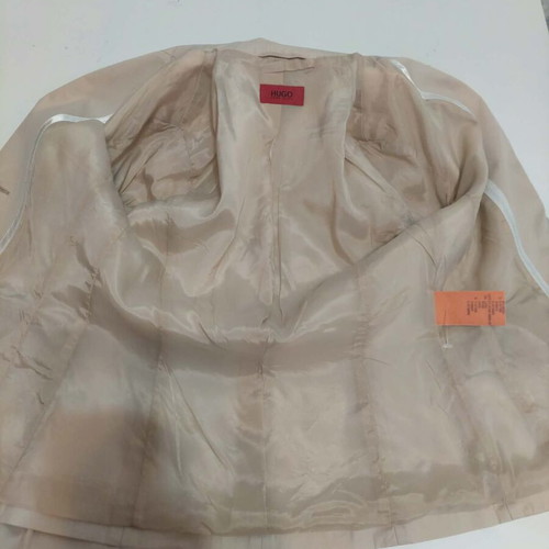 Boss vintage women's beige blazer jacket size Small like new