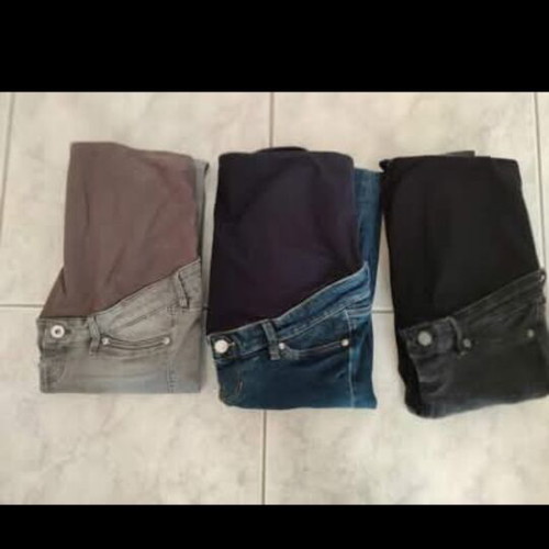 Maternity jeans like new, set sizes 32 and 34