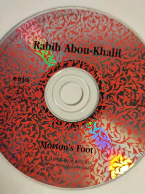 Rabih Abou-Khalil Morton's Foot CD used without case