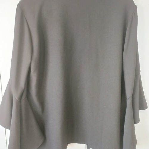 Black Bell Sleeve Jacket Justop like new, size M/L