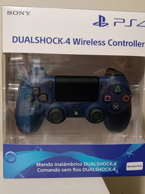 PS4 Dualshock 4 Midnight Blue wireless controller new