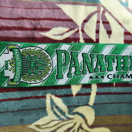 Panathinaikos 1995 scarf like new, vintage, large size