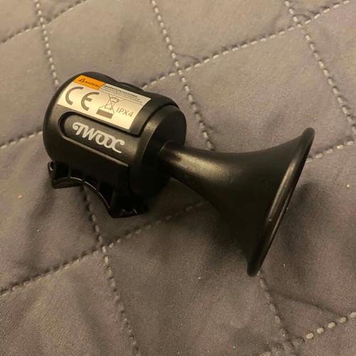 TWOOC electric bike and scooter horn, black