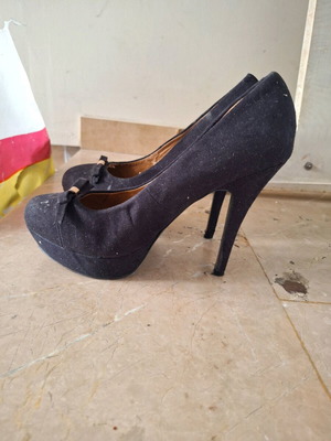 Women's shoes used, black size 41, very good condition