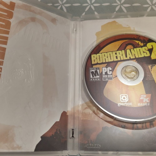 Borderlands 2 PC game like new without manual