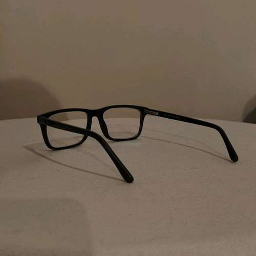 Unisex Black Cellulose Acetate Glasses Like New