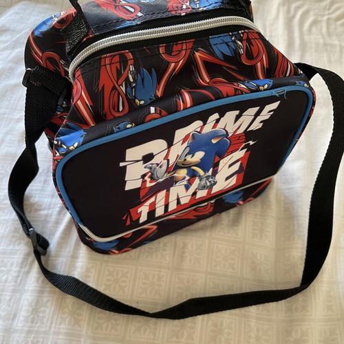 Sonic lunch bag with two compartments