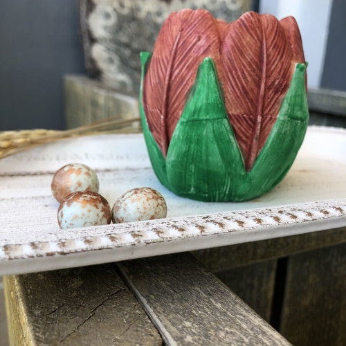 Handmade Tulip Pencil Holder new