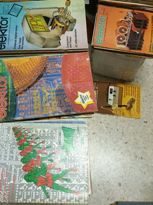 Elektor magazine used, 183 issues Greek edition