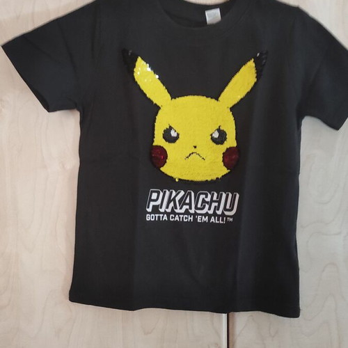 Pokemon H&M T-shirt new, size 4-6 years, black