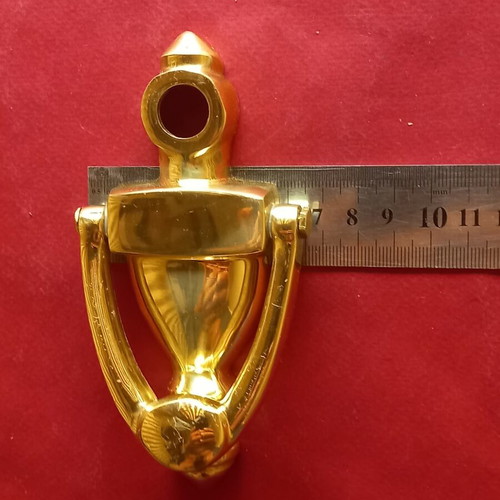 Brass door knocker