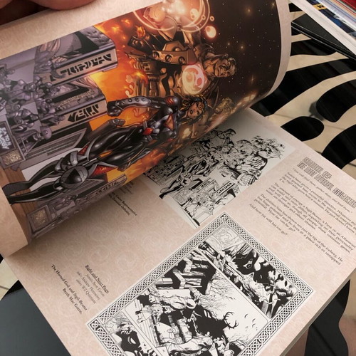 Crossgen Illustrated Oversized SC 1st printing comic book art fantasy like new 2001