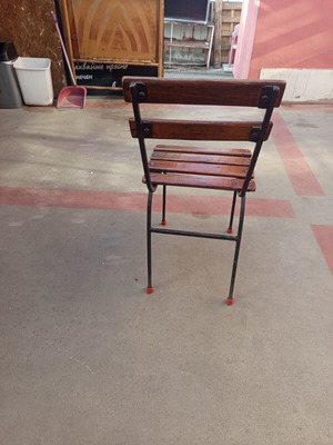 Ρετρό κήπου καρέκλα, σετ 20 τεμάχια με 5 τραπέζια