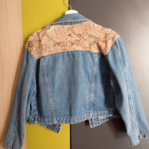 Vintage Love jeans women's jacket like new, size S/M, blue