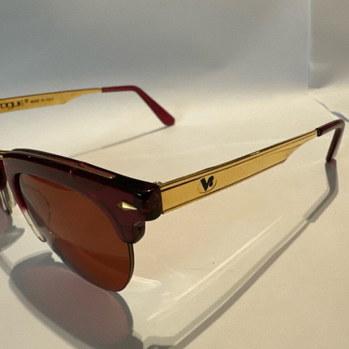 Vogue vintage women's sunglasses new, red-burgundy frame