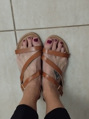 Luigi leather sandals like new, size 38, brown