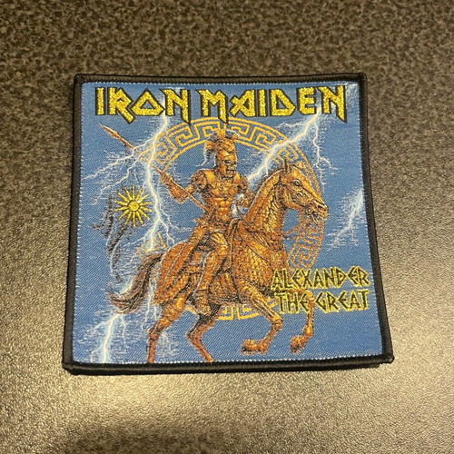 Iron Maiden Alexander the Great embroidered patch