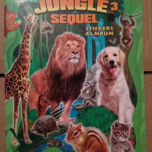 Carouzel The Jungle 3 Sequel sticker album new