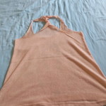 Knitted pink blouse like new with fine knit