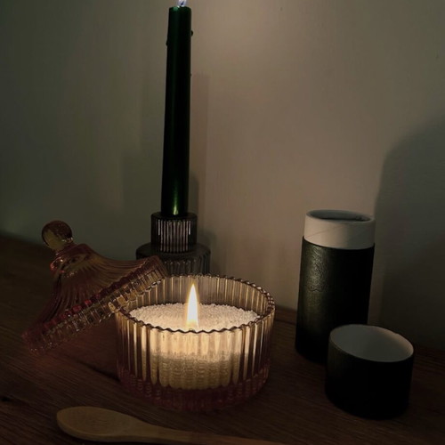 Sand Candle candle new sand form with 2 free wicks