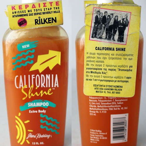Vintage California Shine Jheri Redding Shampoo 1990 Edition Beverly Hills 90210 new