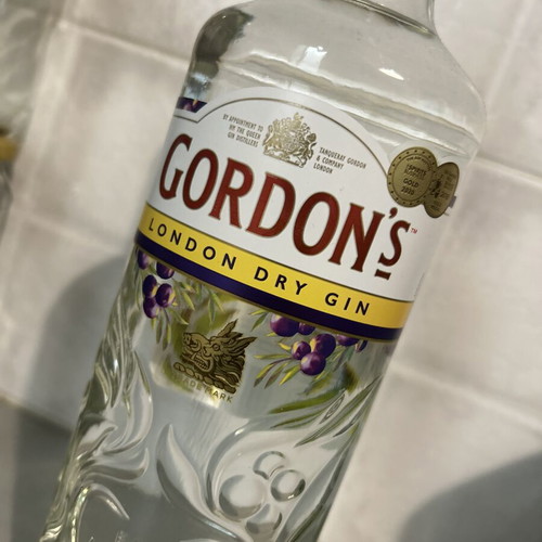 Gordon's London Dry Gin sealed