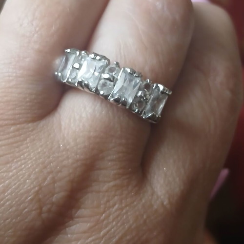 Steel ring new, size 58