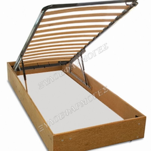 Bed new without mattress with storage space