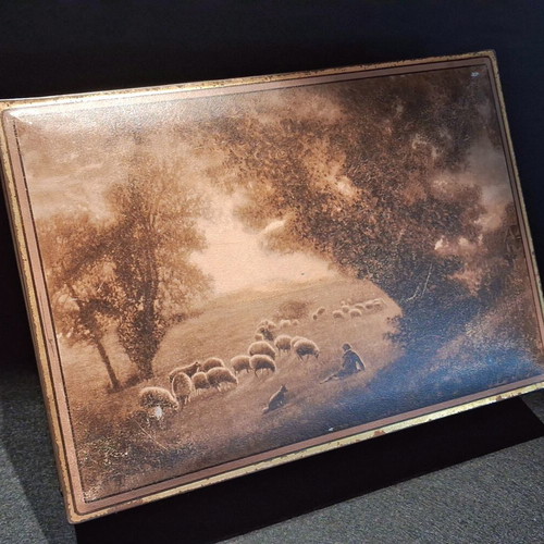 Uneeda Vintage Metal Biscuit Tin National Biscuit Company like new