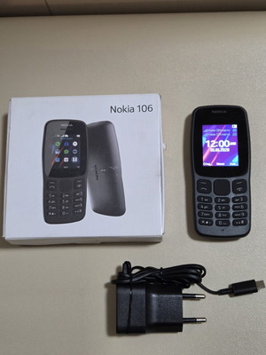 Nokia 106 Dual SIM mobile phone new, black