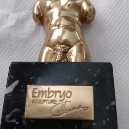 Bronze statuette like new, numbered and sealed