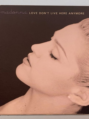 Madonna Love Don't Live Here Anymore CD single μεταχειρισμένο