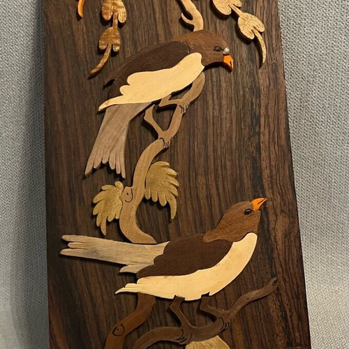 Wooden handmade teak wood frames like new, vintage wall decoration