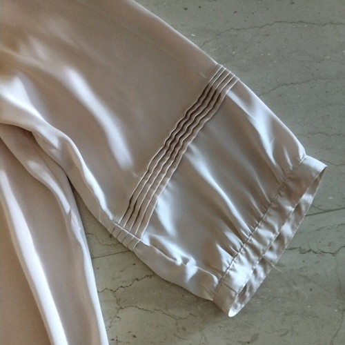 Satin dress new pale pink m-l